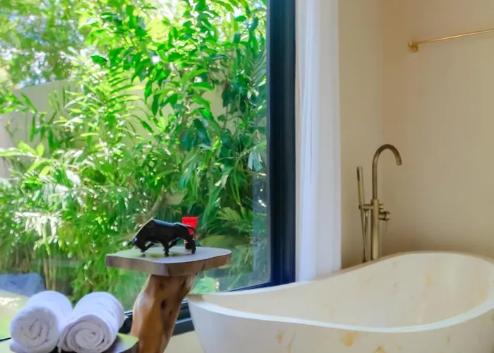 New Cozy 1 Bedroom Garden With Private Pool 金巴兰