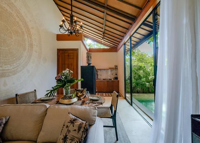 New Cozy 1 Bedroom Garden With Private Pool 别墅