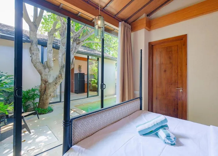 别墅 New Cozy 1 Bedroom Garden With Private Pool