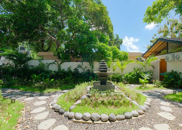 别墅 New Cozy 1 Bedroom Garden With Private Pool 金巴兰
